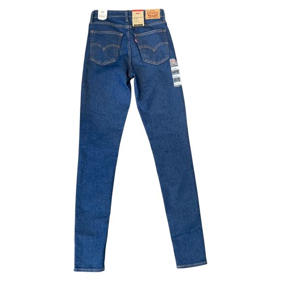 Levi's 721 Skinny Jeans | Blue | 26x32 | NWT - Picture 4 of 12